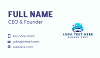 Car Wash Bubble Business Card Image Preview
