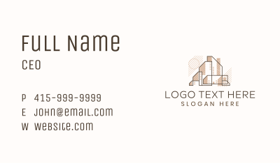 City Building Architecture Business Card Image Preview