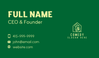 Dollar Hand House Business Card Image Preview