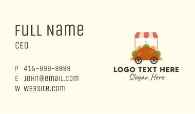 Taco Food Cart Business Card Image Preview
