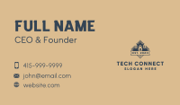 House Roof Builder Business Card Image Preview