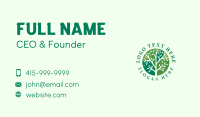 Botanical Eco Park Business Card Design