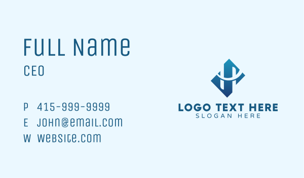 Business Company Letter H  Business Card Design Image Preview
