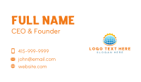 Sun Solar Renewable Business Card Preview