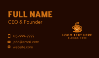 Pig Cup Cafe Business Card Design