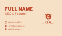 Pretzel Bear Bakery Business Card Image Preview