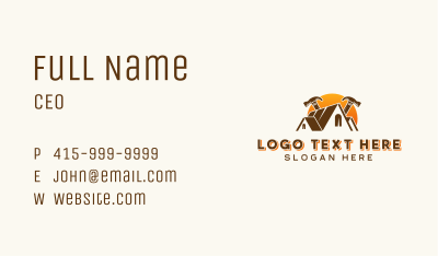 House Construction Builder Business Card Image Preview