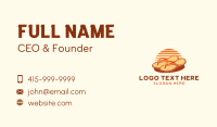 Summer Beach Slippers Business Card Preview