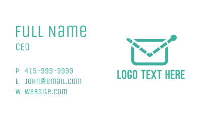 Electronic Mail Business Card Image Preview