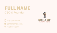 Janitorial Squeegee Cleaner Business Card Image Preview