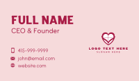 Heart Charity Care Business Card Preview