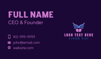 Butt Erotic Wings Business Card Design