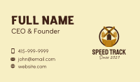 Croissant Bread Windmill  Business Card Image Preview