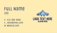 Blue Power Jet  Business Card Image Preview