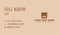 Bulldog Pet Club  Business Card Image Preview