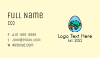 Chameleon Egg Business Card Image Preview