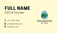 Chameleon Egg Business Card Image Preview
