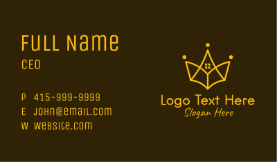 Golden Crown Realty Business Card