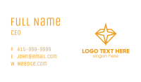 Diamond Star Business Card Image Preview