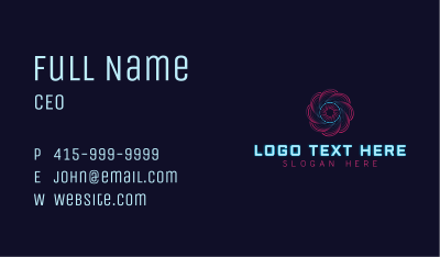 Digital Software Tech Business Card Image Preview