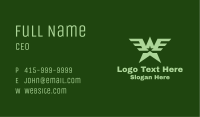 Military Star Wings  Business Card Image Preview
