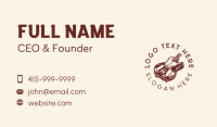 Guitar Band Performer Business Card Preview