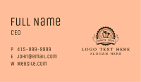 Carpentry Workshop Tools Business Card Image Preview