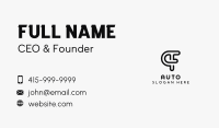 Company Brand Letter F  Business Card Image Preview