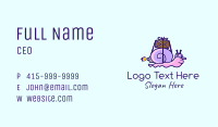 Turbo Snail Envelope Business Card Image Preview