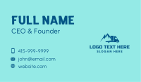 Mountain Truck Logistics Business Card Image Preview
