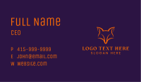 Wild Fox Animal Business Card Image Preview