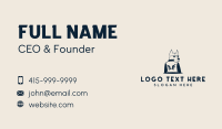 Pet Dog Jacket Business Card Image Preview