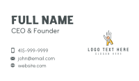 Preschool Doodle Kid Business Card Preview