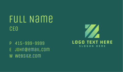Modern Gradient Software Programmer  Business Card Image Preview