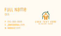 House Roof Hands Business Card Image Preview