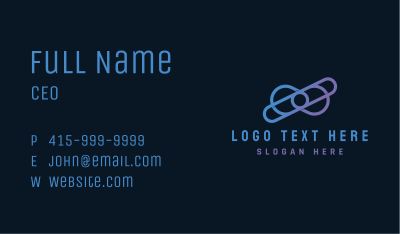 Creative Motion Loop Business Card Image Preview