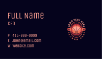 Basketball Sports Athlete Business Card Image Preview