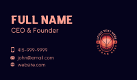 Basketball Sports Athlete Business Card Design