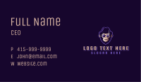 Monkey Boss Fedora Business Card Image Preview