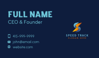 Lightning Bolt Electric Business Card Image Preview