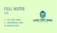 Angry Gorilla Animal Business Card Image Preview