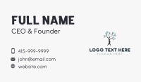 Eco Tree Environmental Business Card Image Preview