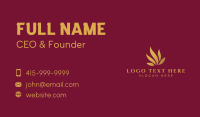 Abstract Lotus Spa Business Card Preview