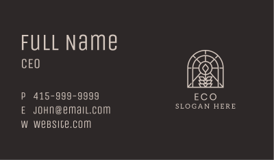 Eco Nature Plant  Business Card Image Preview