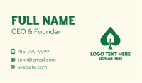 Shovel Leaf Gardening Business Card Image Preview