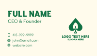 Shovel Leaf Gardening Business Card Preview