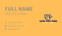 Cute Sing Bear Business Card Image Preview