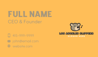 Cute Sing Bear Business Card Image Preview