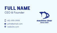 Ocean Water Fish Business Card Image Preview