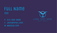 Aviation Company Letter V Business Card Image Preview